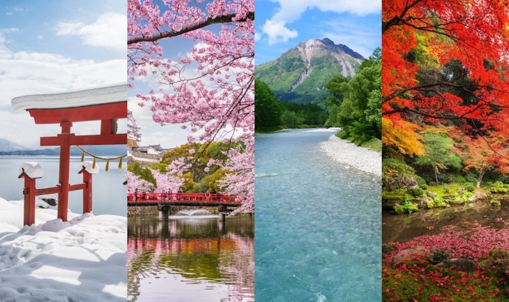 Nos saisons au Japon - Bons plans pour votre voyage au Japon